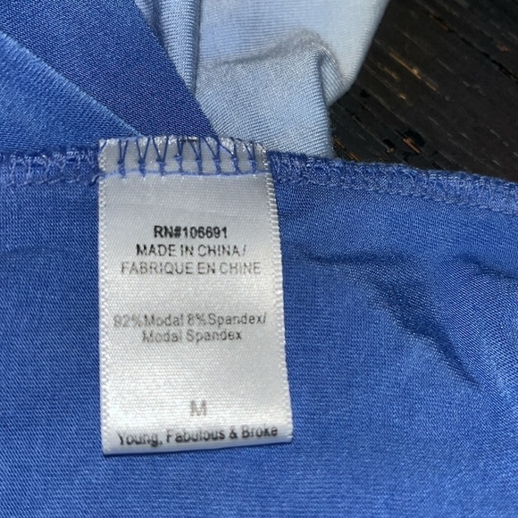 Young Fabulous & Broke Maelle Maxi Dress Purple Ombre NWT - Picture 8 of 9